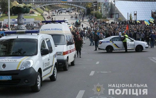 Полиция подсчитала количество участников вече на Майдане