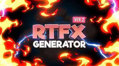 RTFX Generator [1000 FX elements] v.2.0 (10 Aug 2019) - Project & Script for After Effects (Videohive)