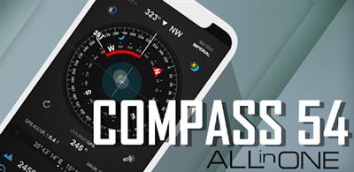 Compass 54 (All in One GPS, Weather, Map, Camera) v1.5.2