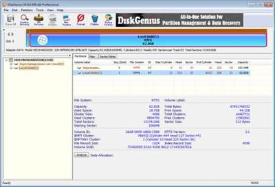 DiskGenius Professional 5.2.0.884  Portable