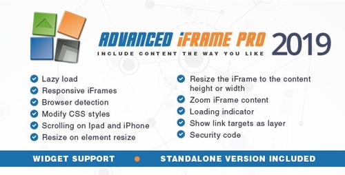 CodeCanyon - Advanced iFrame Pro v2019.8 - 5344999