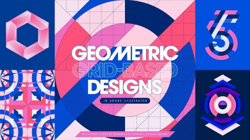 Mastering Illustrator Tools  Techniques for Creating Geometric GridBased Designs