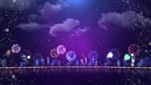 Videohive - Fireworks party - 24295713