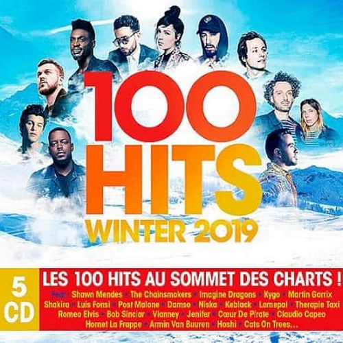 100 Hits Winter (5CD) 2019 (2019)