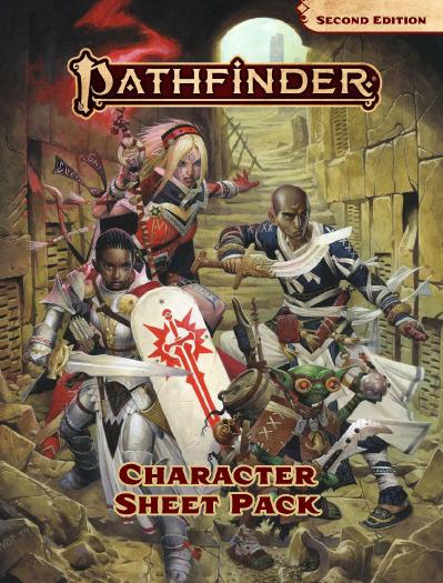 Pathfinder 2E Character Sheets Pack