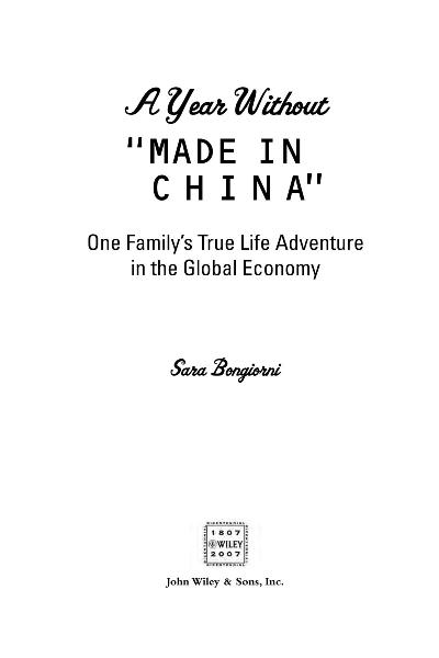 A Year Without Made in China