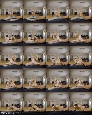 WankzVR: Alix Lynx, Christie Stevens (Birthday Threesome / 24.02.2016) [Oculus | SideBySide] [1600p]